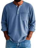 Men's Button-Down Shirt | Long-Sleeve Longline