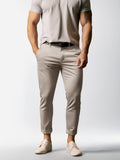 Men's Chino Trousers | High-Waisted Wide-Leg Summer