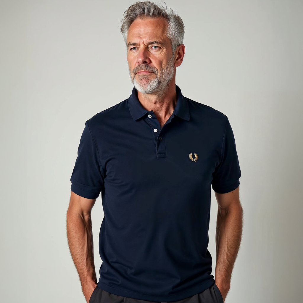 Men's Cotton Polo Shirt | Elite Stretch