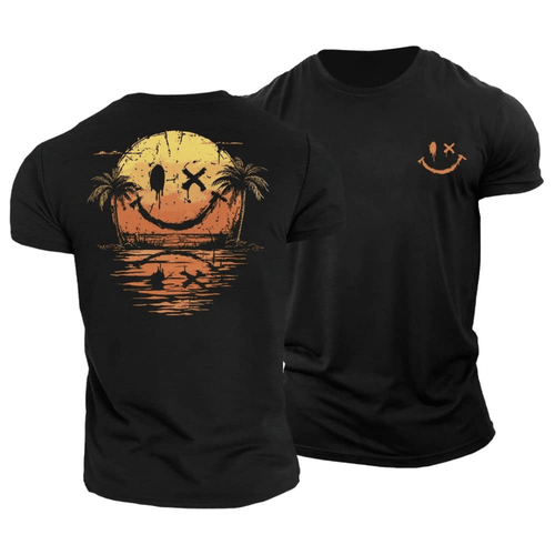 Men's Cotton Tee | Short-Sleeve Summer Casual