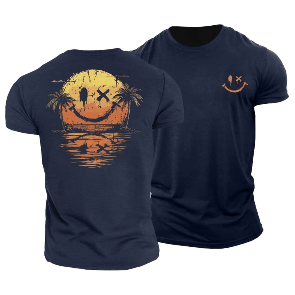 Men's Cotton Tee | Short-Sleeve Summer Casual