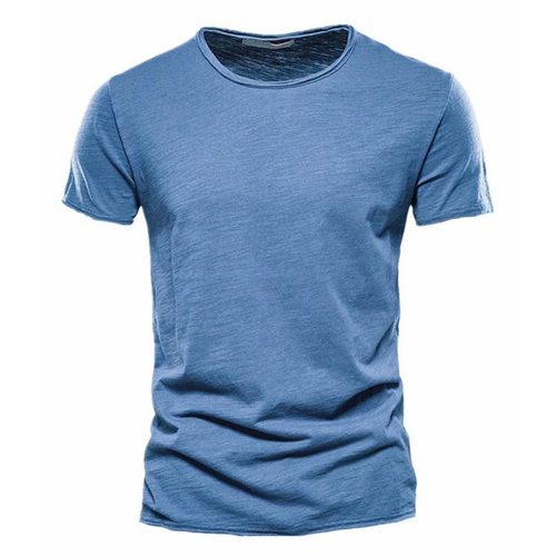 Men's Cotton Tee | Short-Sleeve Summer Casual