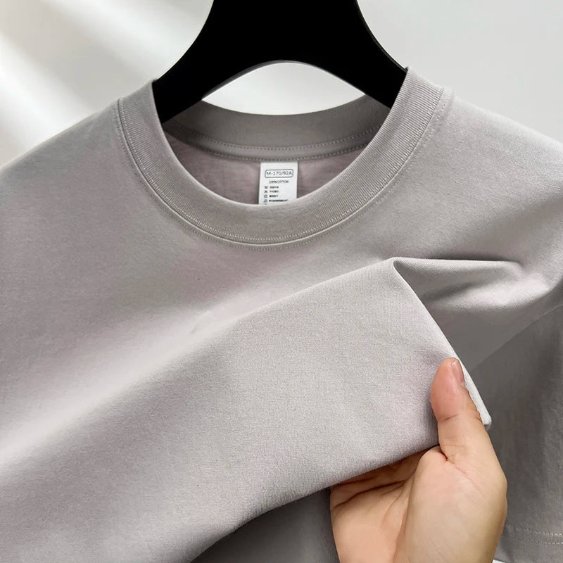 Men's Cotton Tee | Short-Sleeve Summer Casual