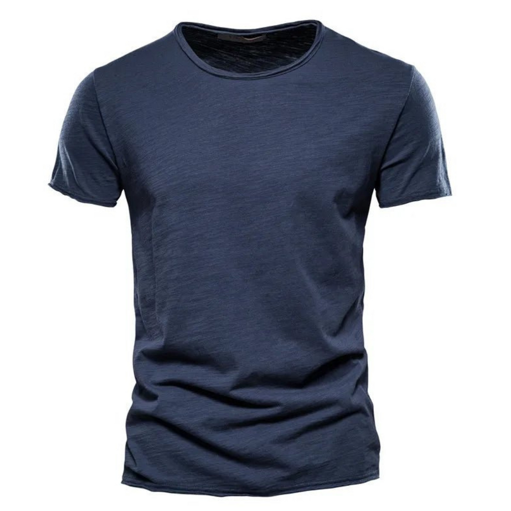 Men's Cotton Tee | Short-Sleeve Summer Casual