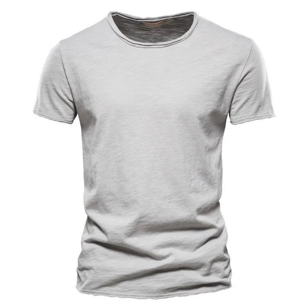 Men's Cotton Tee | Short-Sleeve Summer Casual