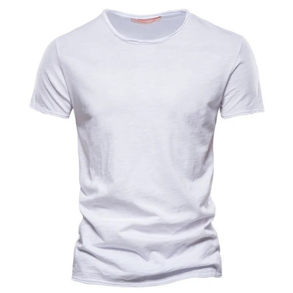 Men's Cotton Tee | Short-Sleeve Summer Casual