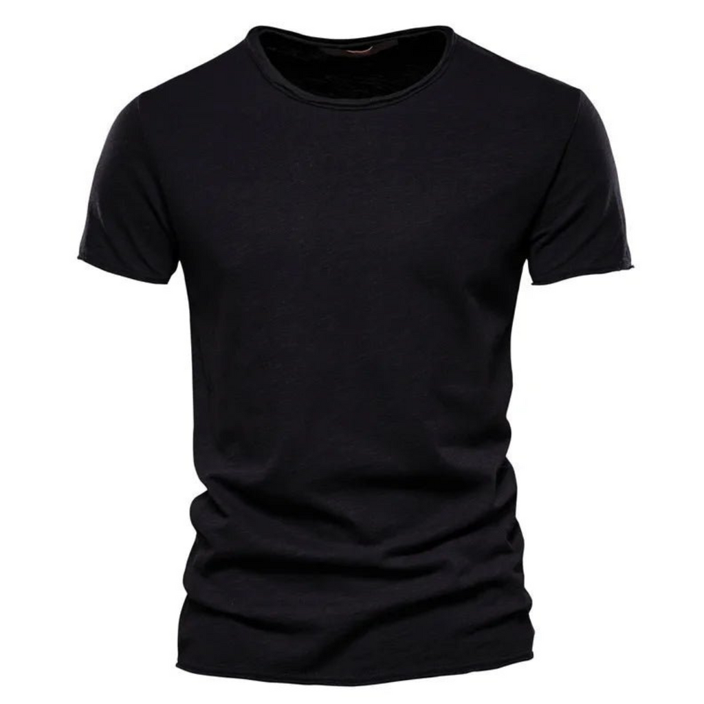 Men's Cotton Tee | Short-Sleeve Summer Casual