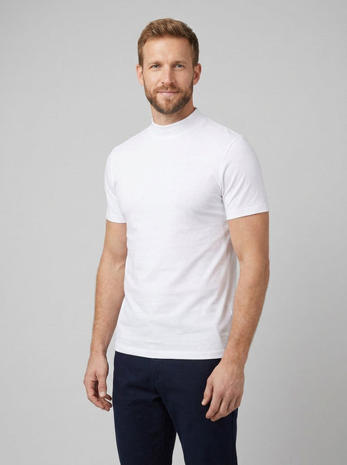 Men's Cotton Tee | Tailored Short-Sleeve Summer