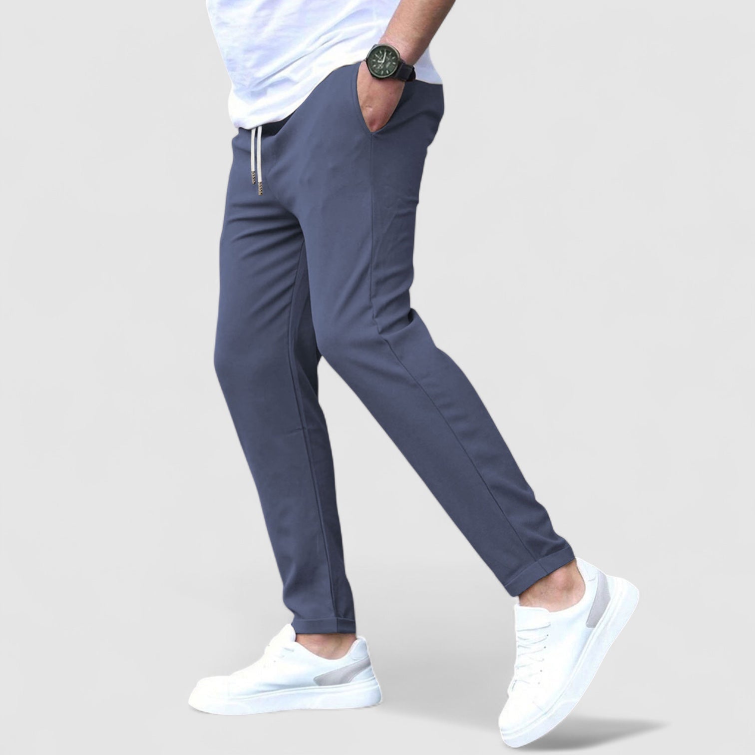 Men's Drawstring Pants | Adjustable Stretch