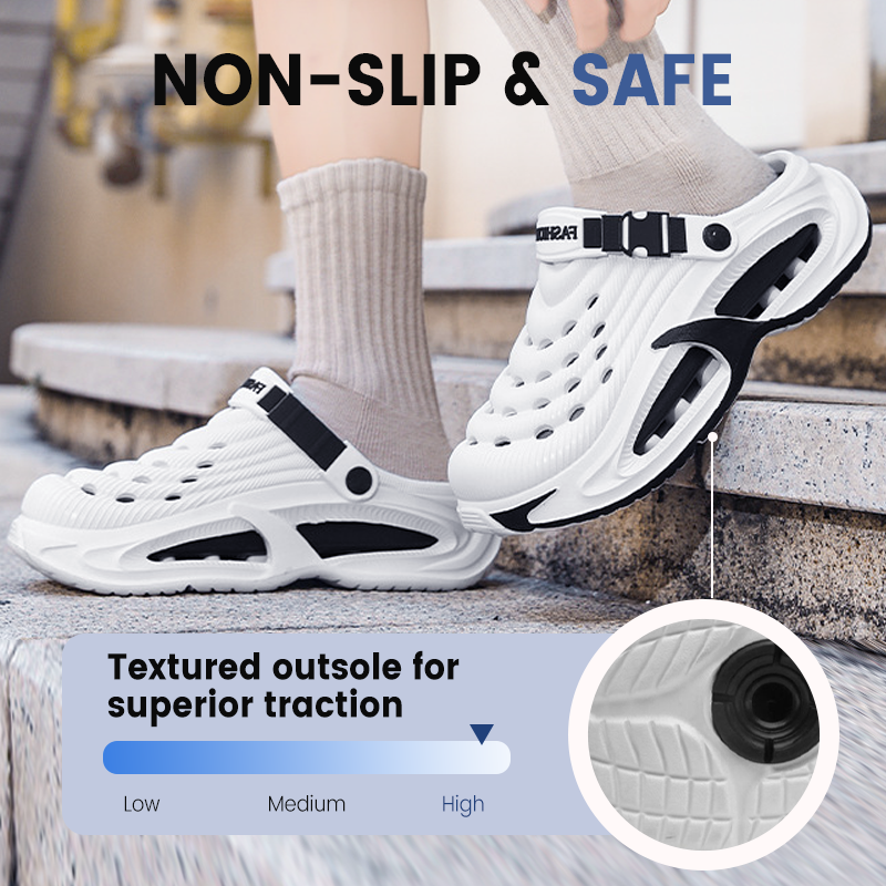 Men's Flat Sandals | Open-Toe Summer Strappy