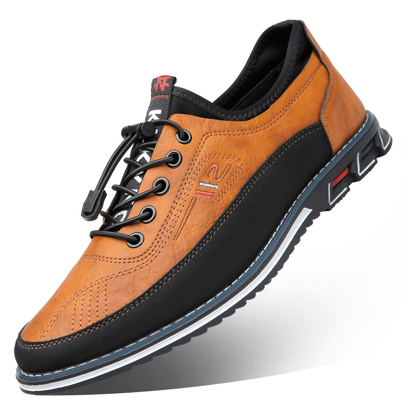 Men's Loafers | Leather-Look Oxford Slip-On