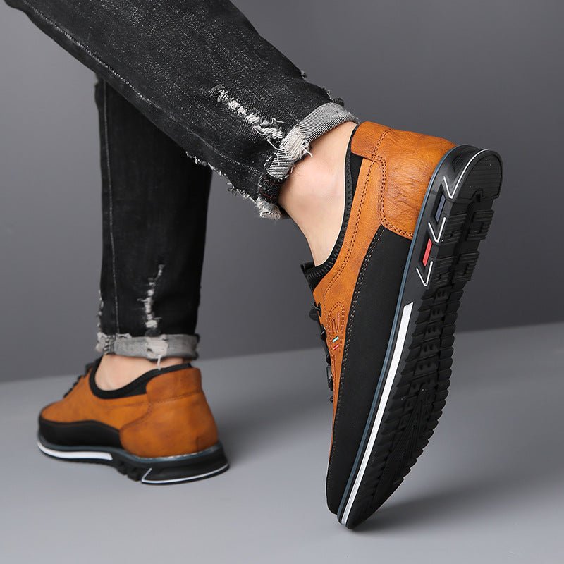 Men's Loafers | Leather-Look Oxford Slip-On