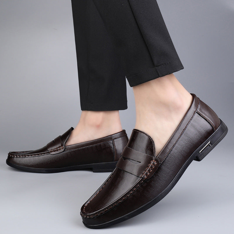 Men's Loafers | Leather-Look Slip-On Casual
