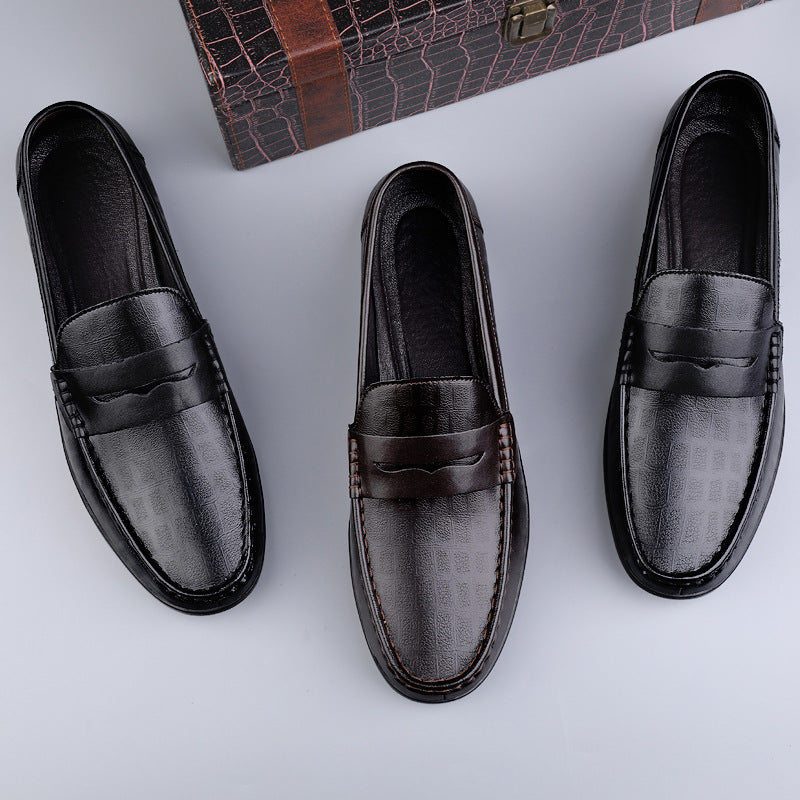 Men's Loafers | Leather-Look Slip-On Casual