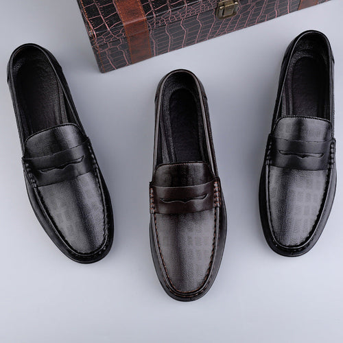 Men's Loafers | Leather-Look Slip-On Casual