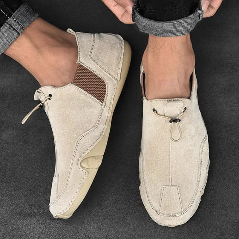 Men's Slip-On Loafers | Leather-Look Casual Summer