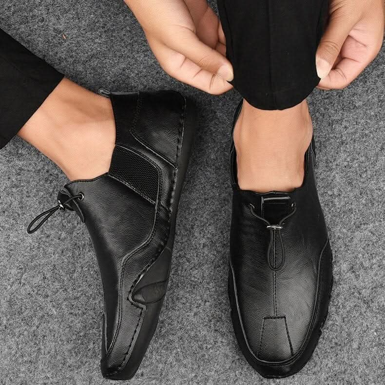 Men's Slip-On Loafers | Leather-Look Casual Summer