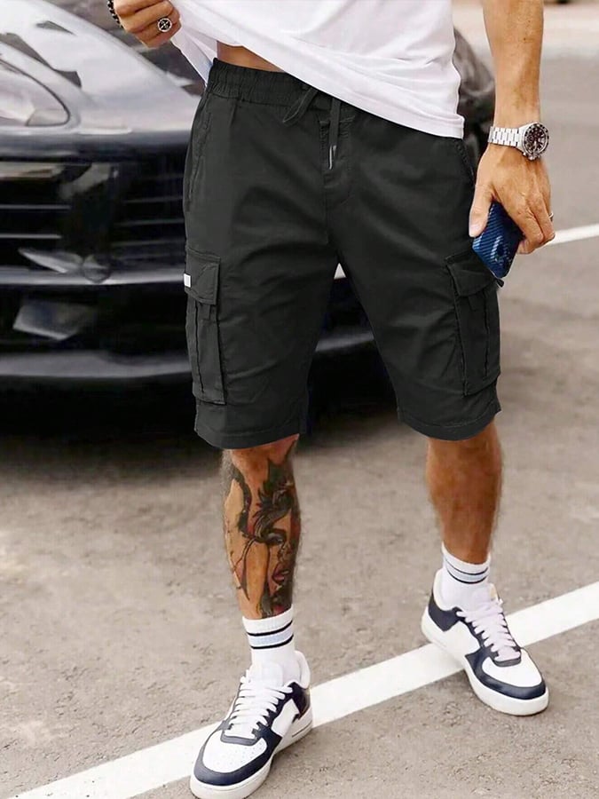 Men's Tailored Shorts | Button-Down Cargo