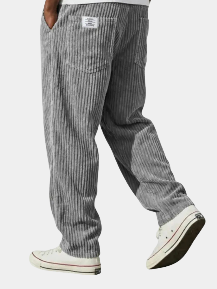 Men's Tailored Trousers | High-Waisted Wide-Leg Summer
