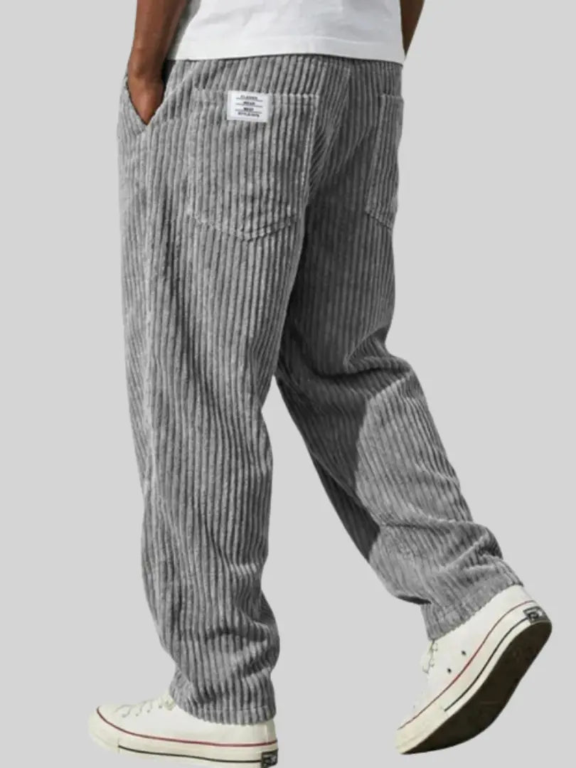 Men's Tailored Trousers | High-Waisted Wide-Leg Summer