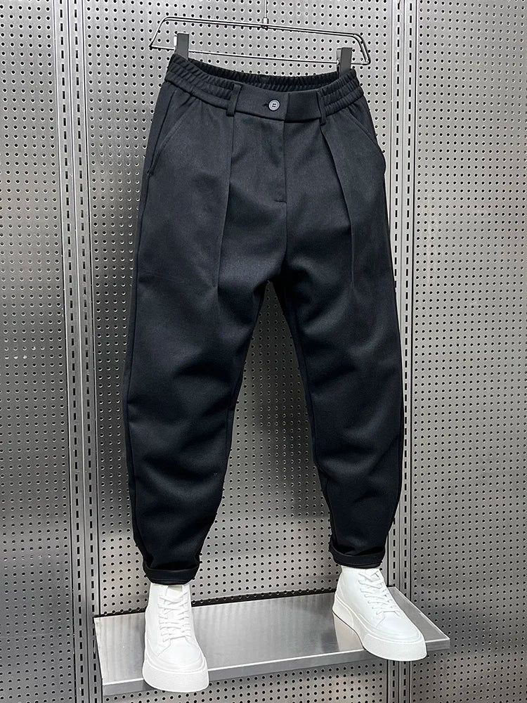Men's Tailored Trousers | High-Waisted Wide-Leg Summer