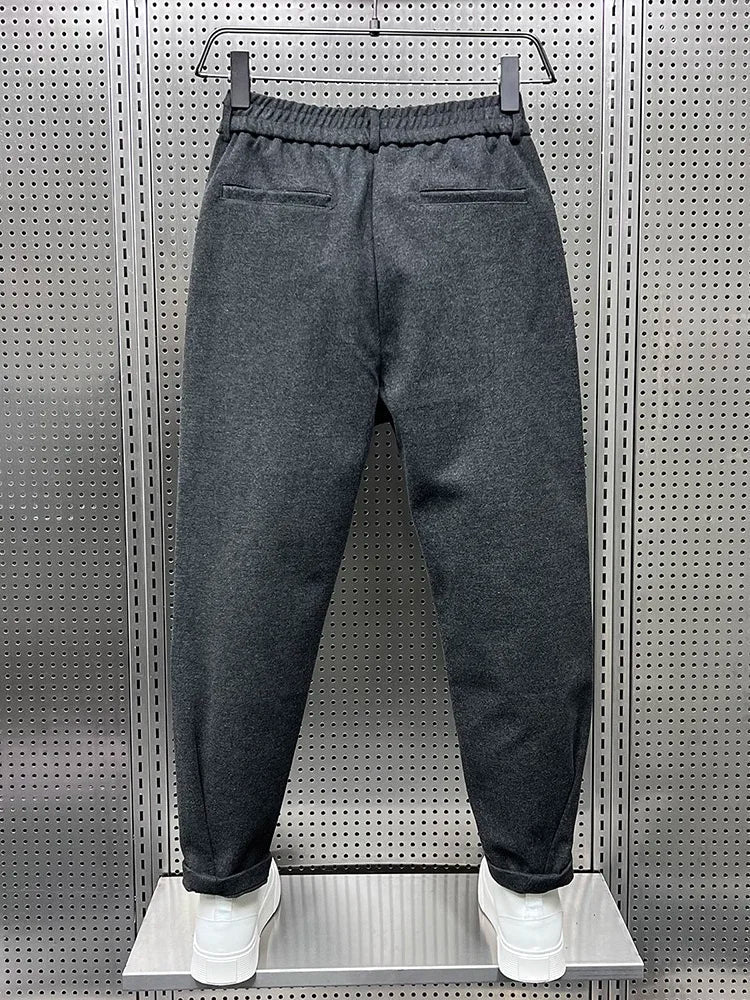 Men's Tailored Trousers | High-Waisted Wide-Leg Summer