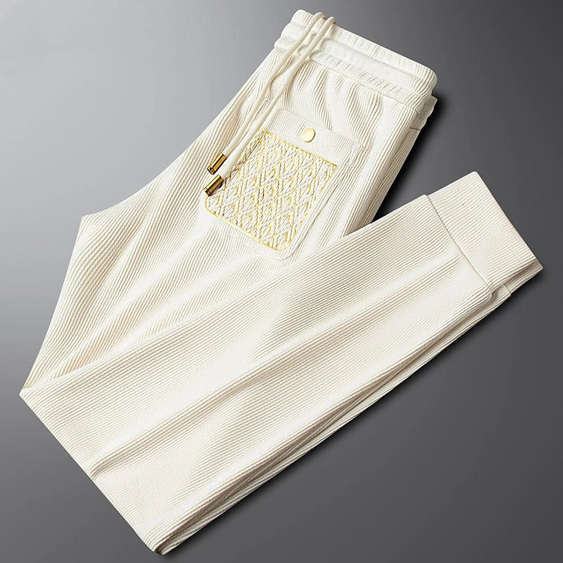 Men's Tailored Trousers | High-Waisted Wide-Leg Summer