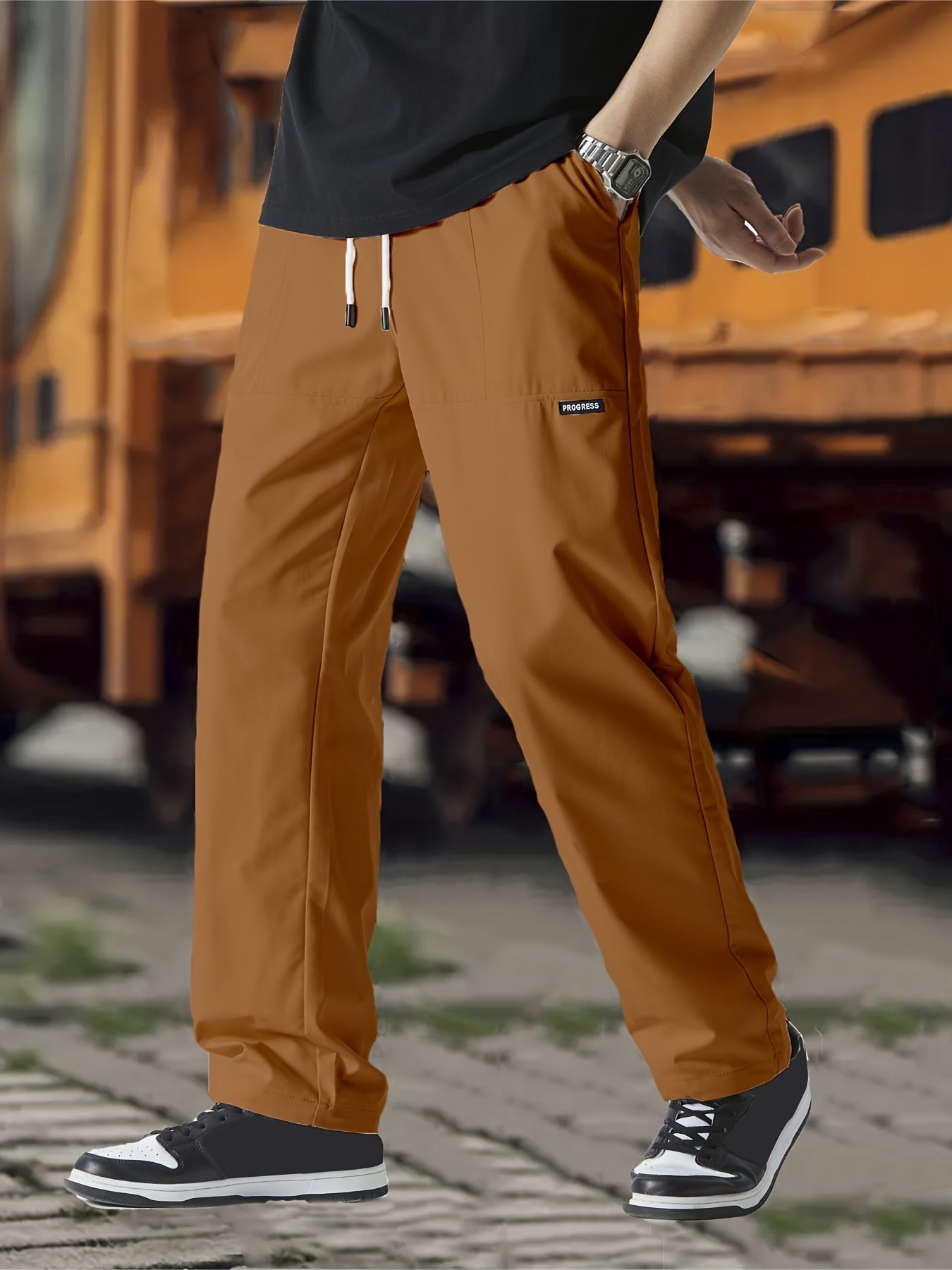 Men's Tailored Trousers | High-Waisted Wide-Leg Summer