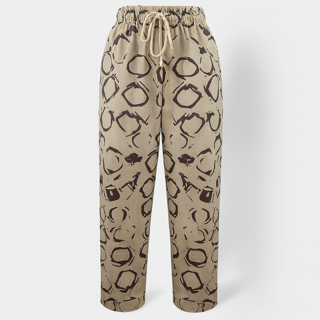 Men's Tailored Trousers | High-Waisted Wide-Leg Summer