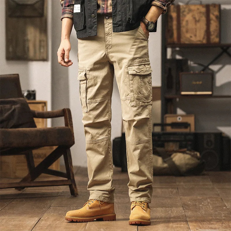 Men's Tailored Trousers | High-Waisted Wide-Leg Summer