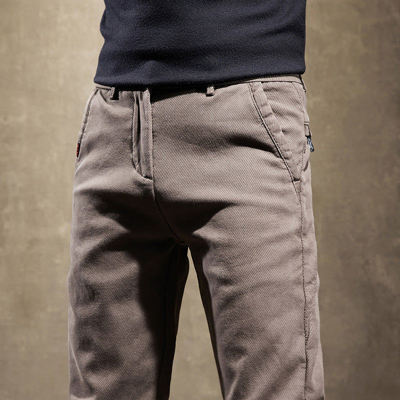 Men's Tailored Trousers | High-Waisted Wide-Leg Summer