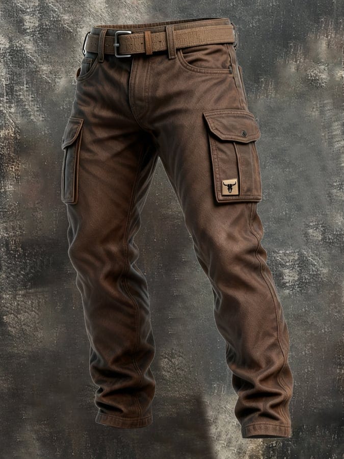 Men's Tailored Trousers | High-Waisted Wide-Leg Summer