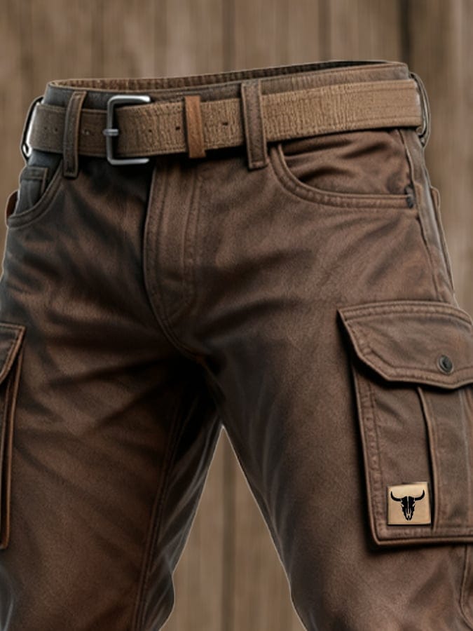 Men's Tailored Trousers | High-Waisted Wide-Leg Summer