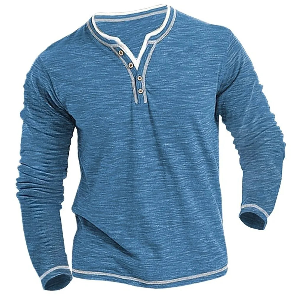 Men's V-Neck Tee | Short-Sleeve Summer Casual