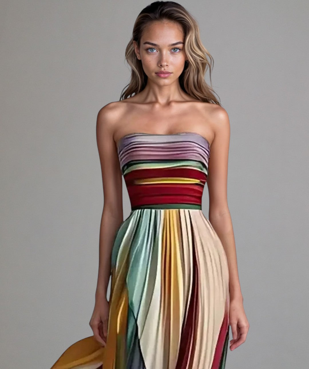 Women's Beach Dress | Sleeveless Ankle-length