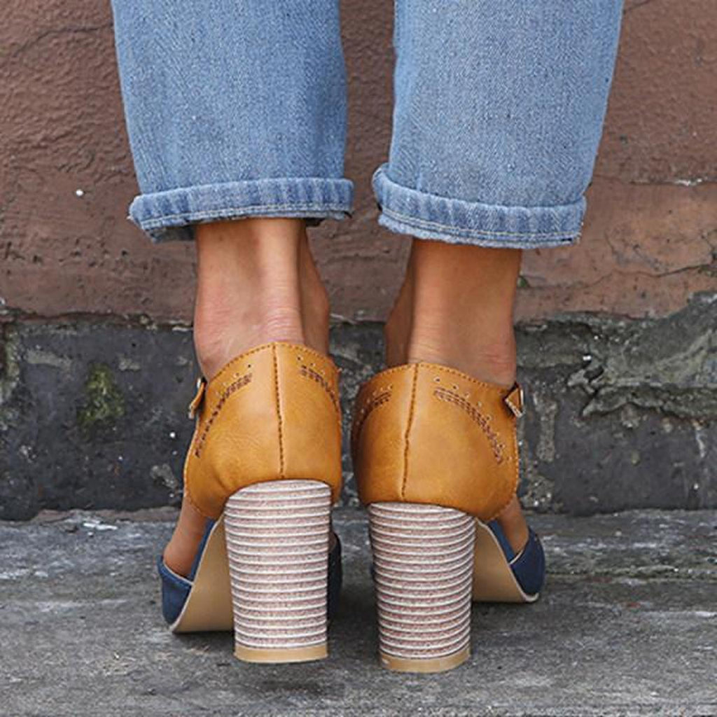 Women's Block Heels | Block-Heel Strappy Summer