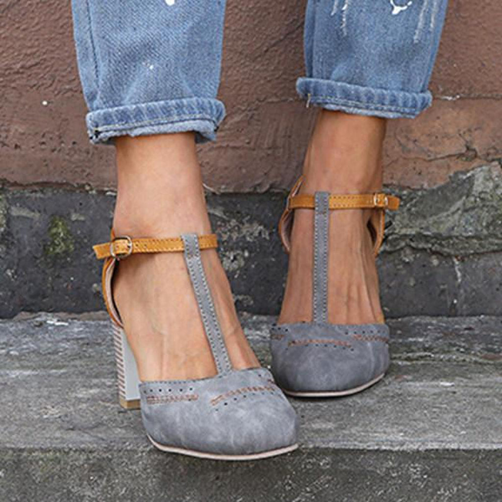 Women's Block Heels | Block-Heel Strappy Summer