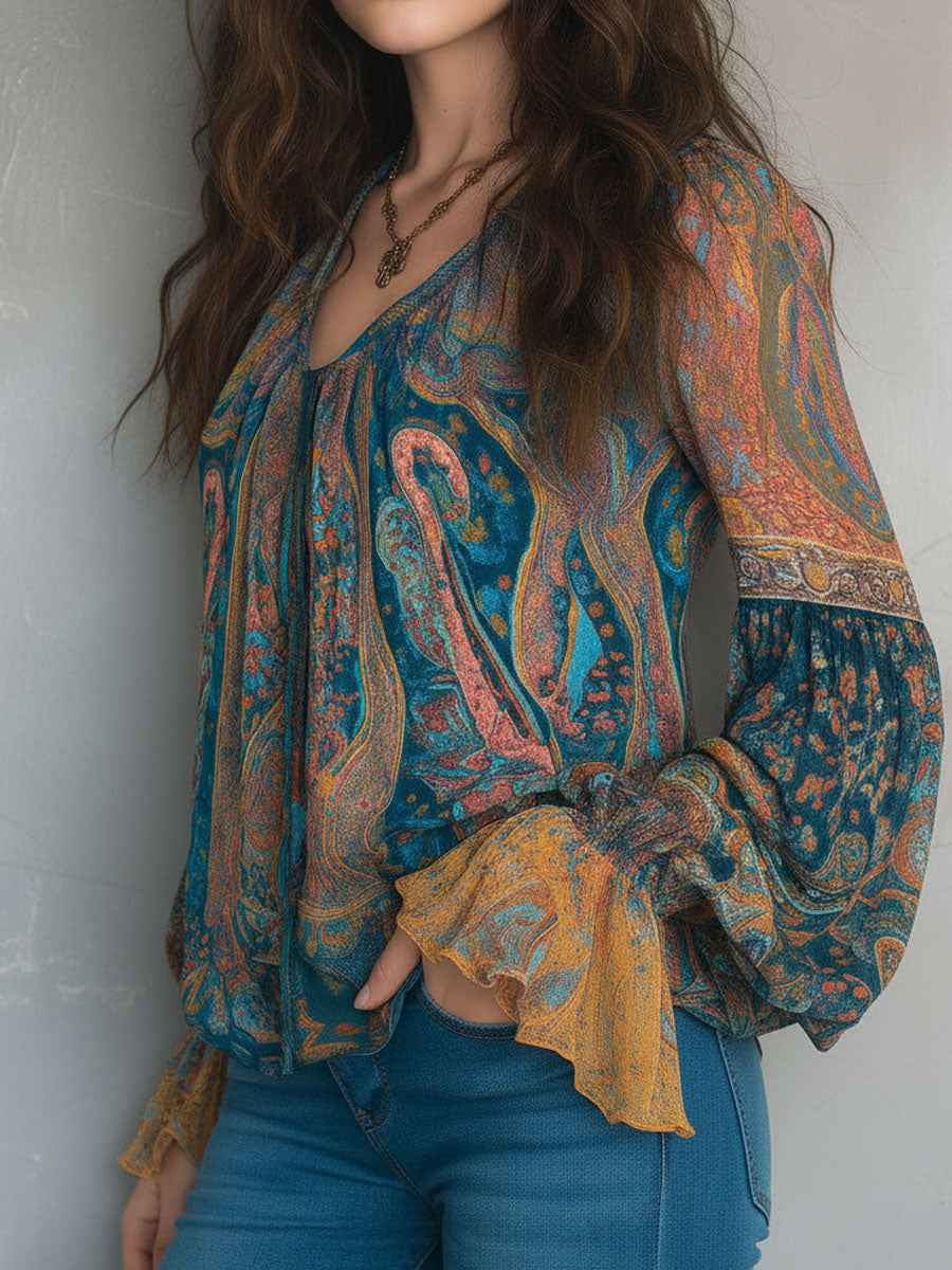 Women's Blouse | Boho Summer Casual