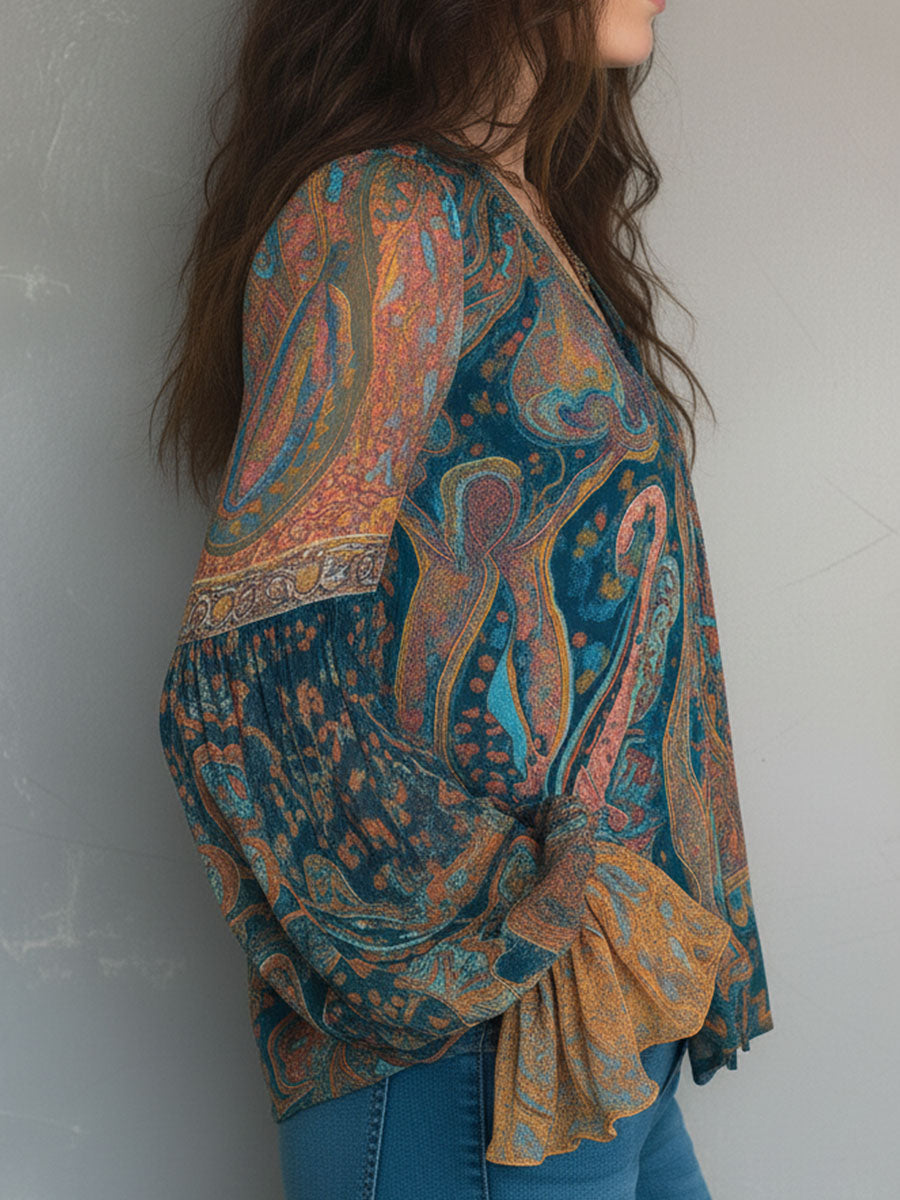 Women's Blouse | Boho Summer Casual