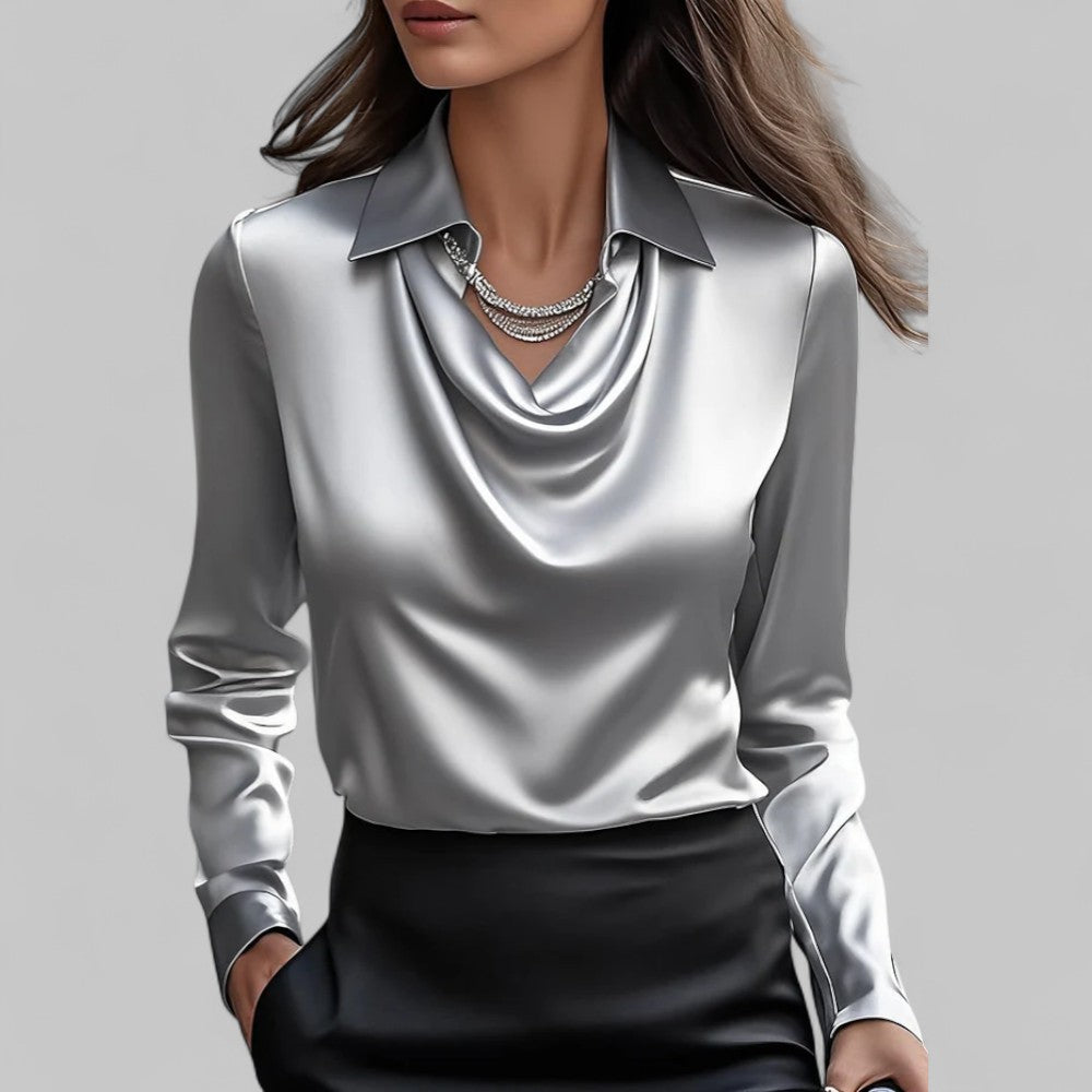 Women's Blouse | Draped Summer Casual