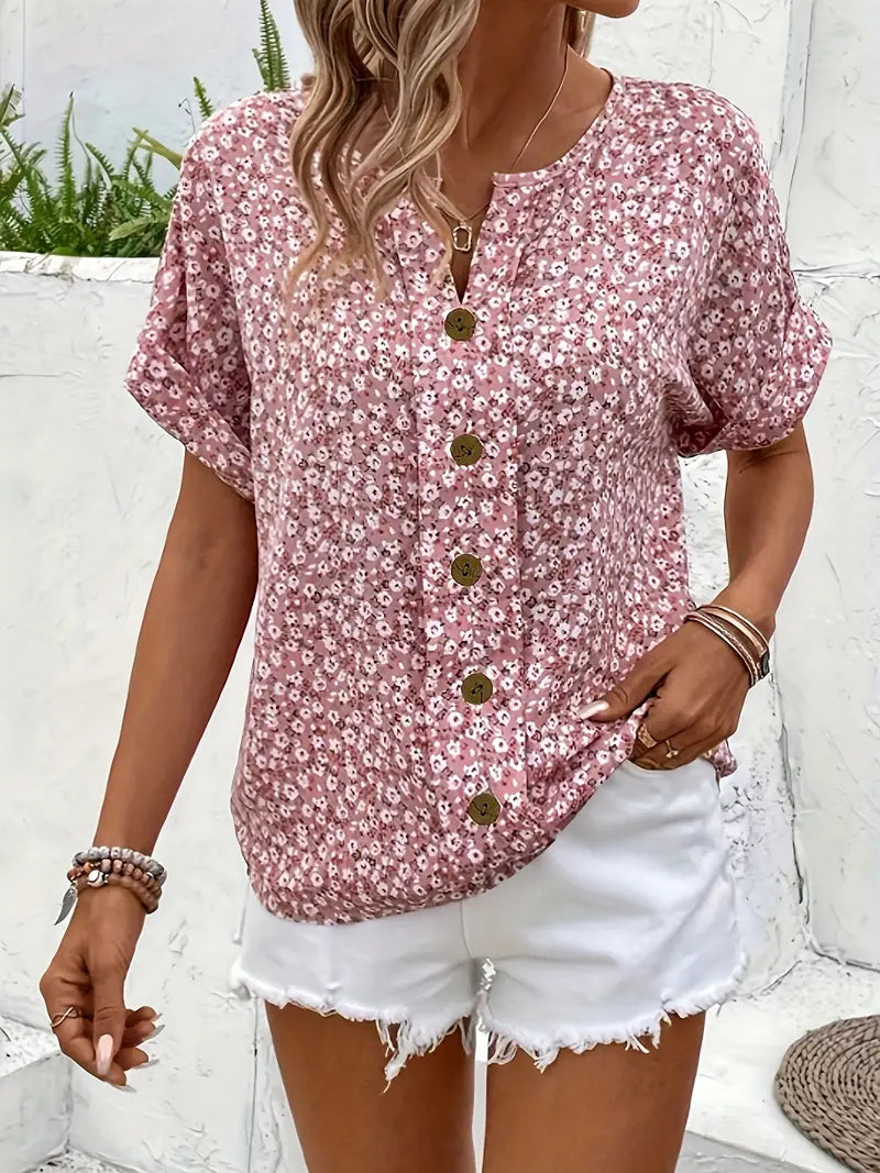 Women's Blouse | Floral Printed Summer
