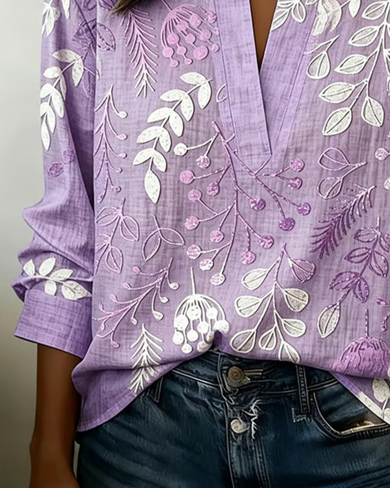 Women's Blouse | Floral Printed Summer