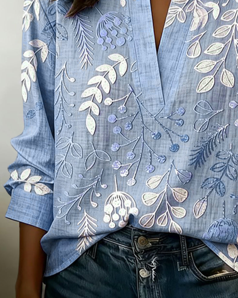 Women's Blouse | Floral Printed Summer