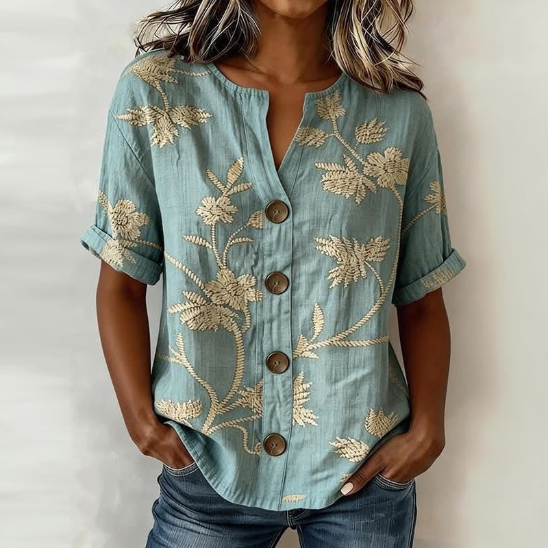 Women's Blouse | Floral Summer Casual