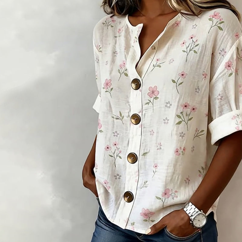 Women's Blouse | Floral Summer Casual