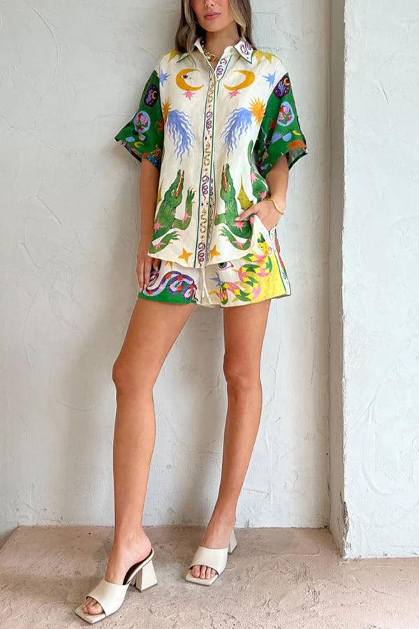 Women's Blouse | Printed Summer Casual