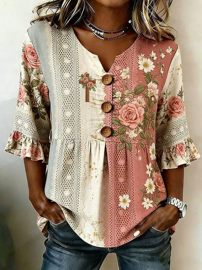 Women's Blouse | Summer Casual Flowy