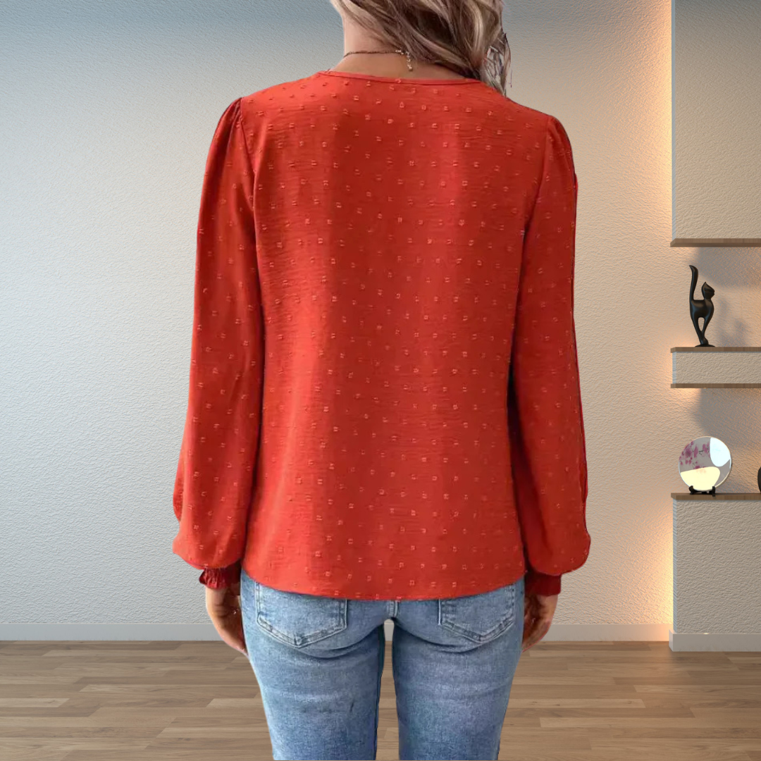 Women's Blouse | V-Neck Summer Casual