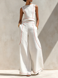 Women's Blouse | Wide-Leg Summer Casual