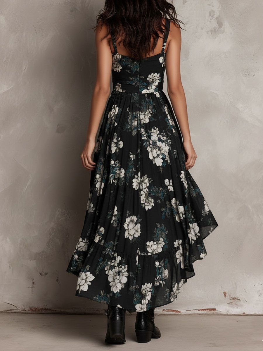 Women's Boho Dress | Maxi Floral Printed